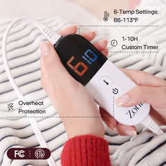 Pain-Relief Heated Weighted Blanket — Floor Mattress Warm Partner