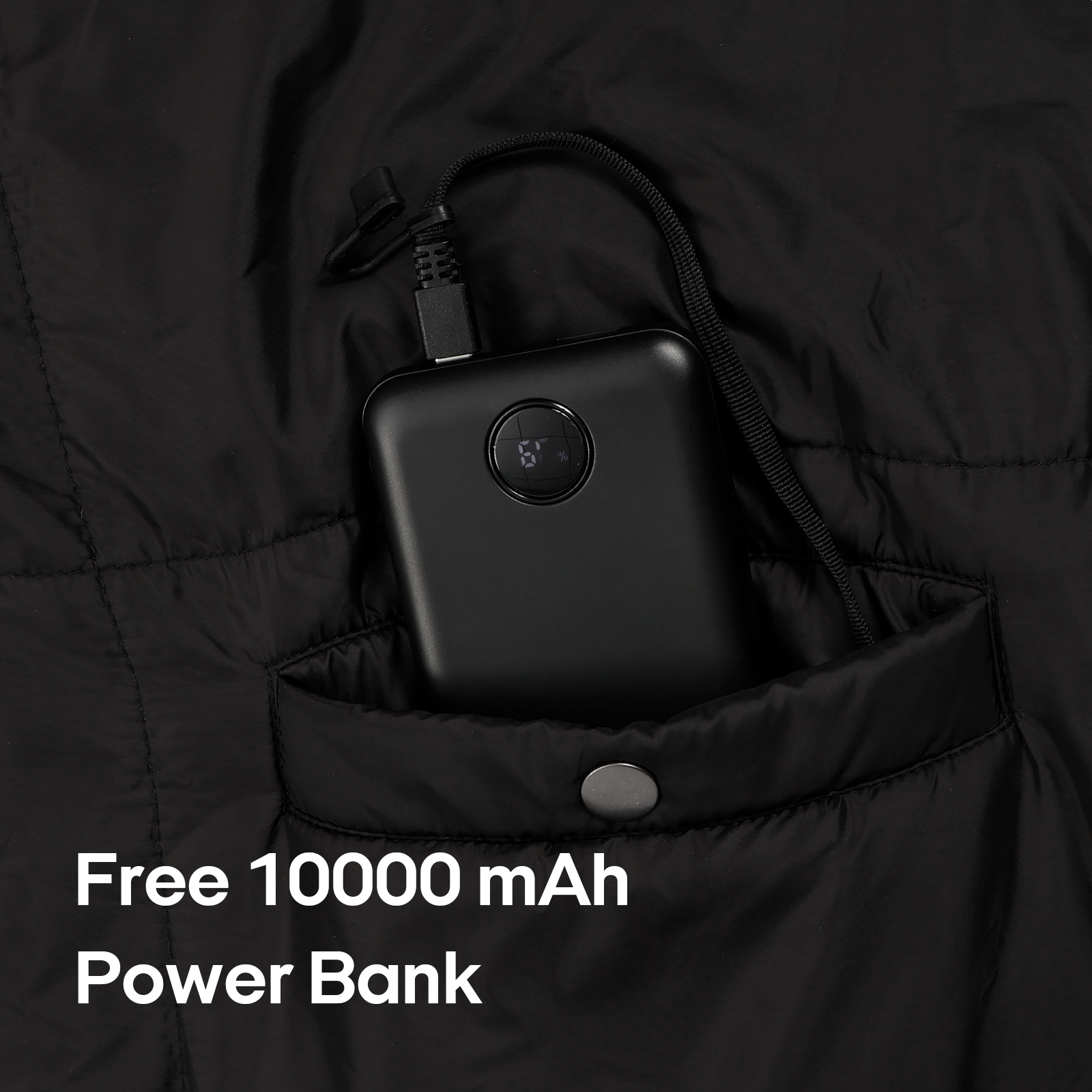 2-in-1 Cordless Wearable Heated Blanket