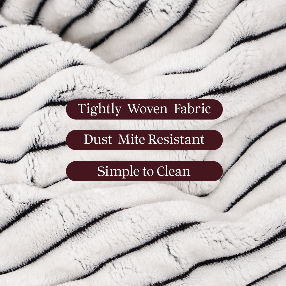 Fuzzy Calming Heated Weighted Blanket