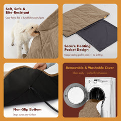 Square Electric Heated Pet Mat