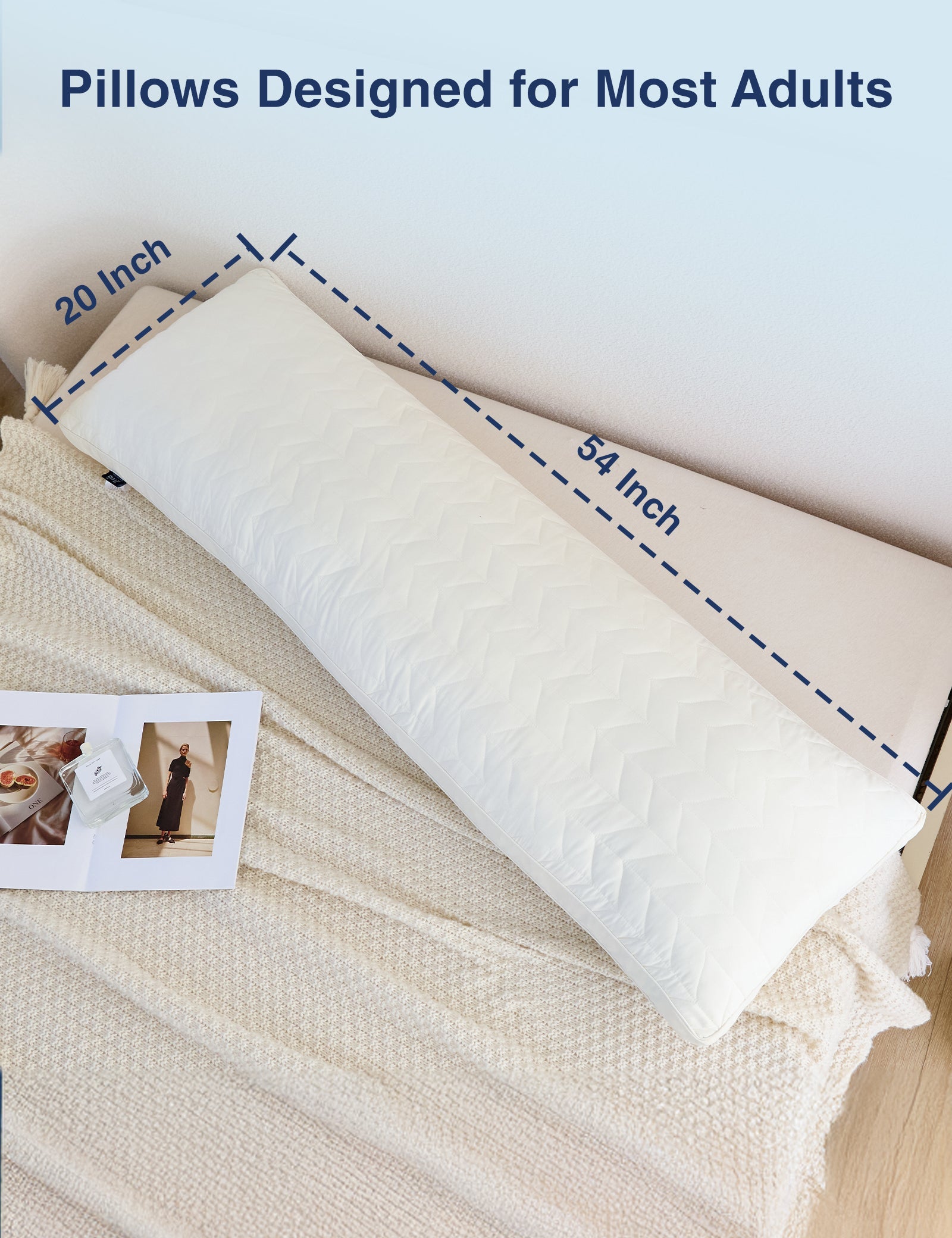 PostureAlign Basic Body Pillow