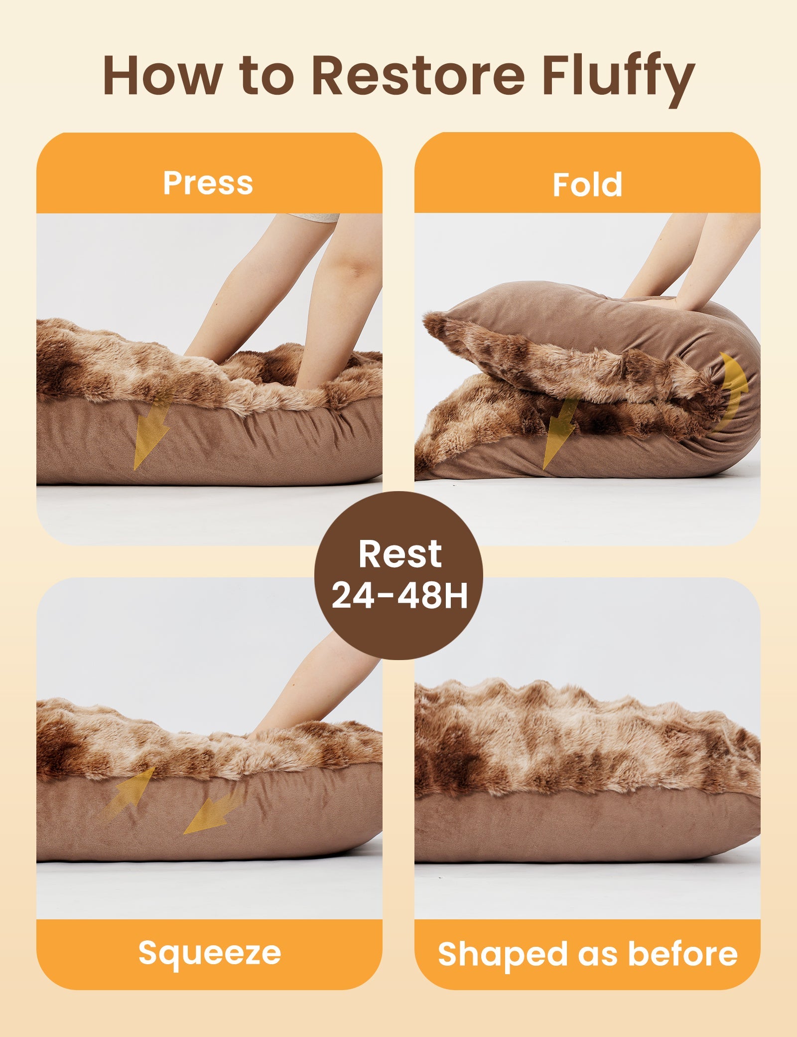 Bubble Plush Body Pillow