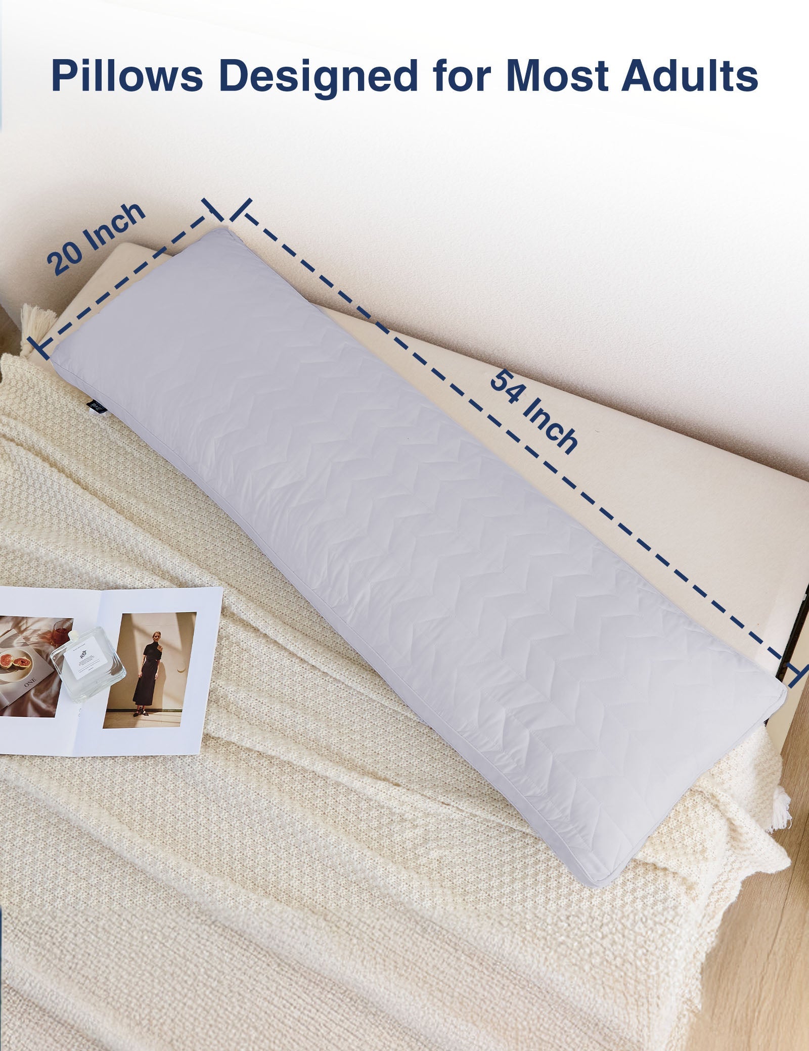 PostureAlign Basic Body Pillow