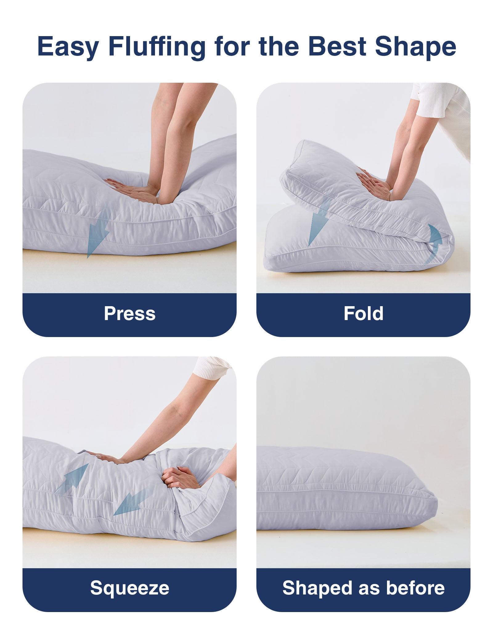 PostureAlign Basic Body Pillow