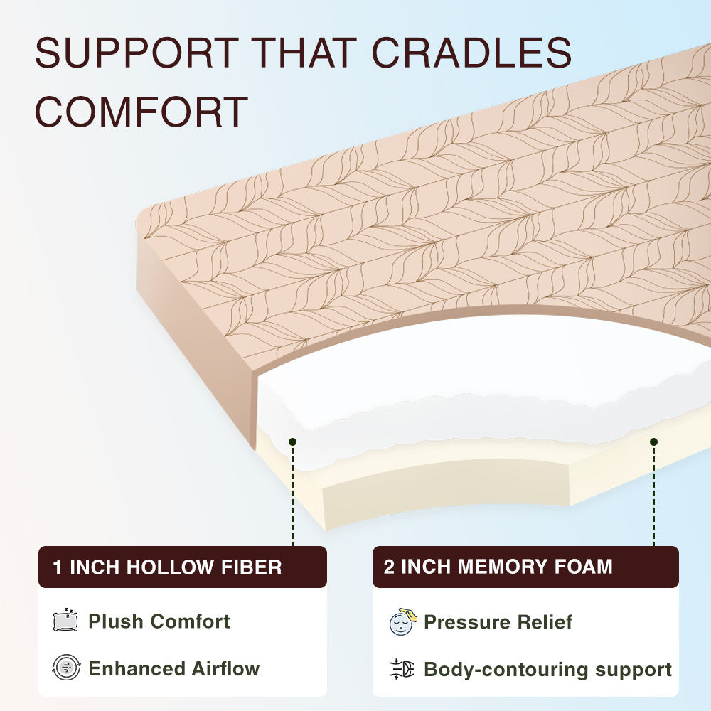 Wheat Dream Futon Mattress