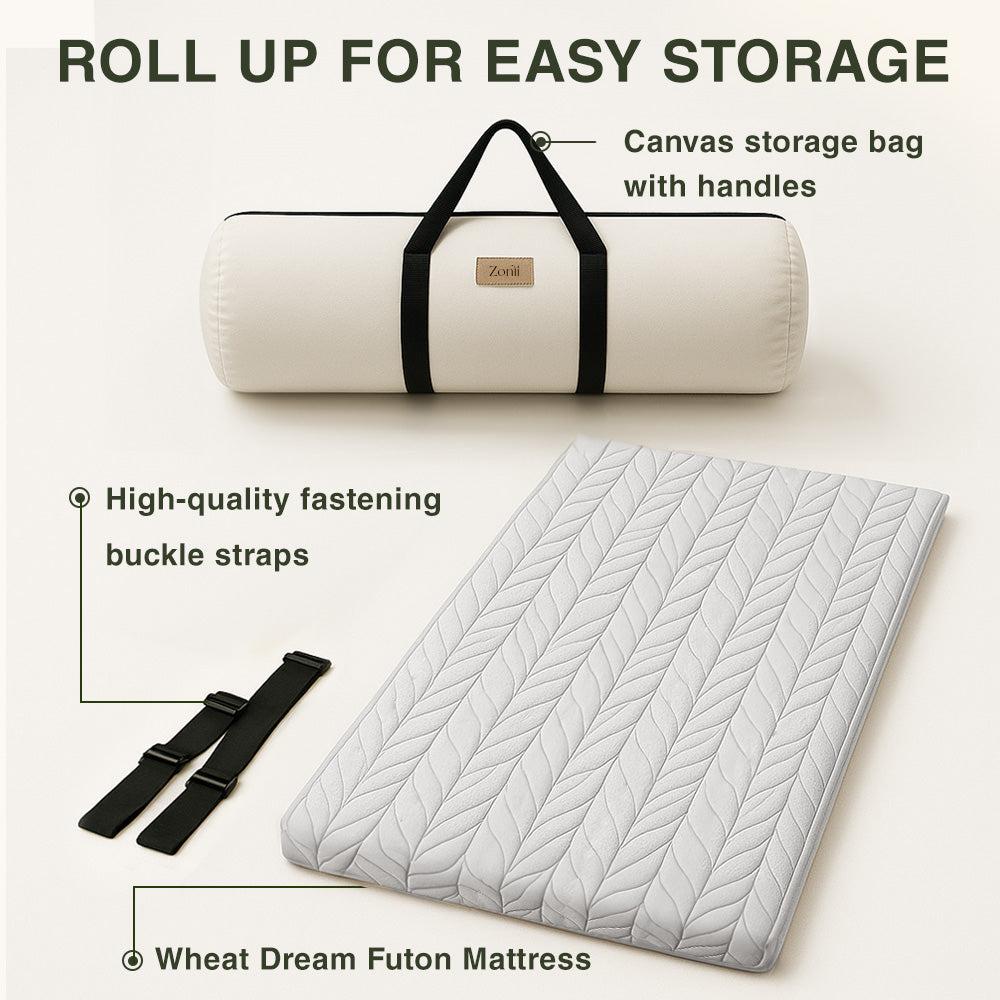 Wheat Dream Futon Mattress
