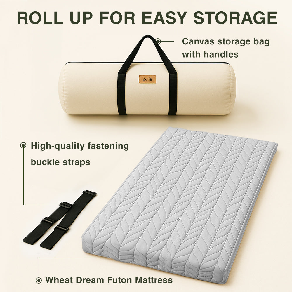 Wheat Dream Futon Mattress