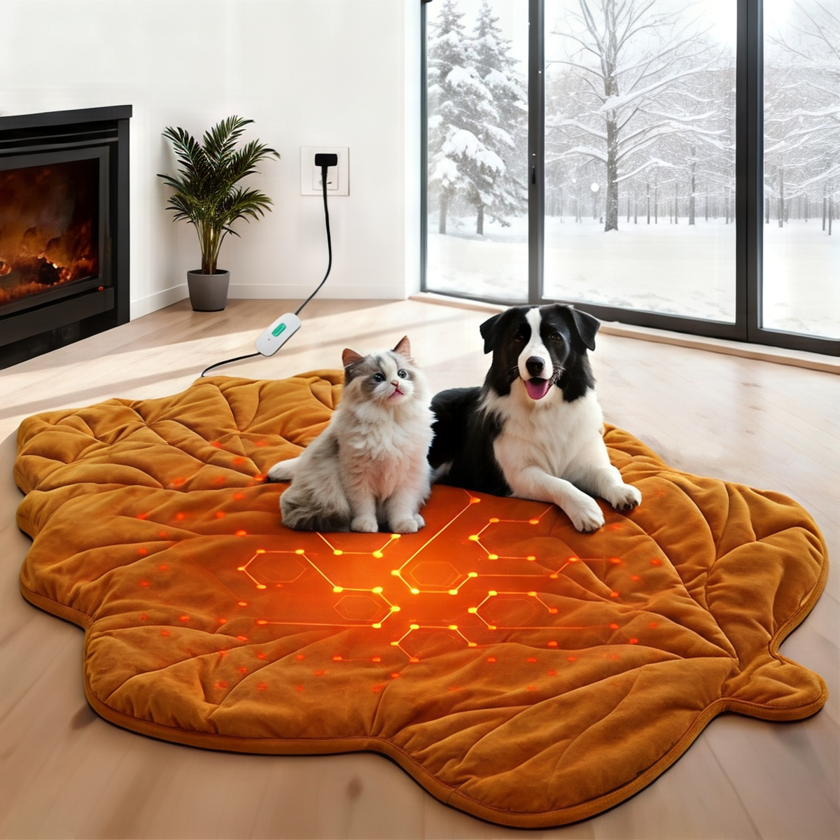 Free Electric Heated Pet Mat （5pcs limited）
