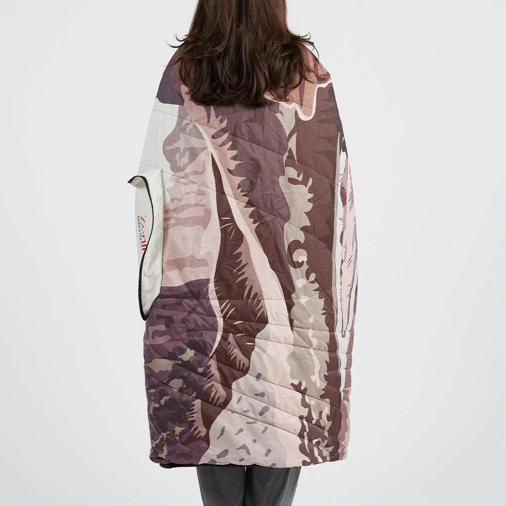 Casual Outdoor Battery Heated Blanket