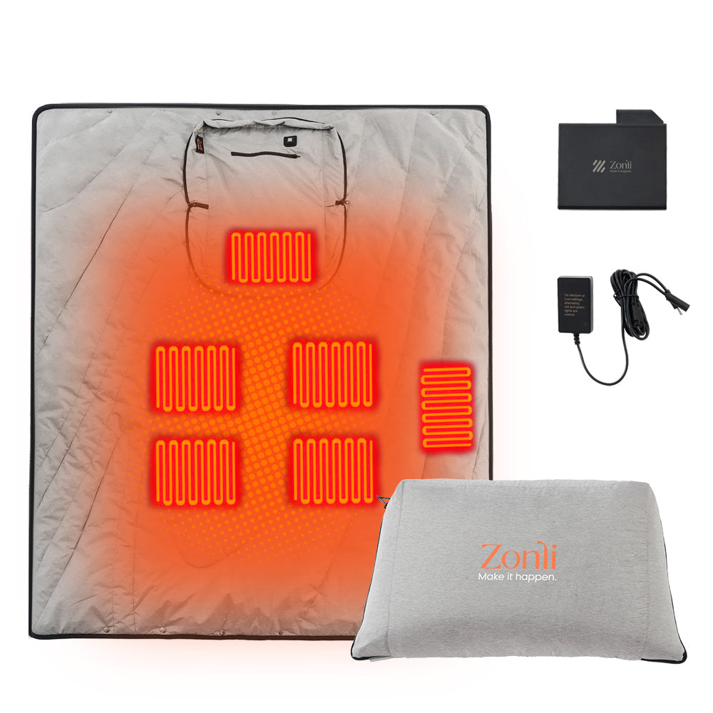 Casual Outdoor Battery Heated Blanket